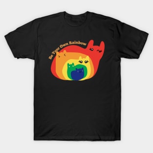 Rainbows cat cute kitty T-Shirt